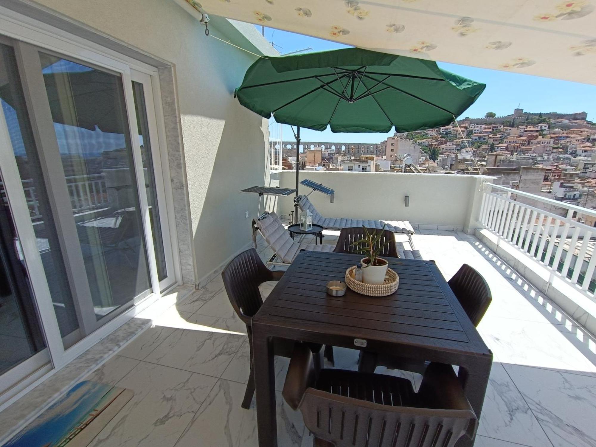 Vista Kavala Center Apartment ภายนอก รูปภาพ
