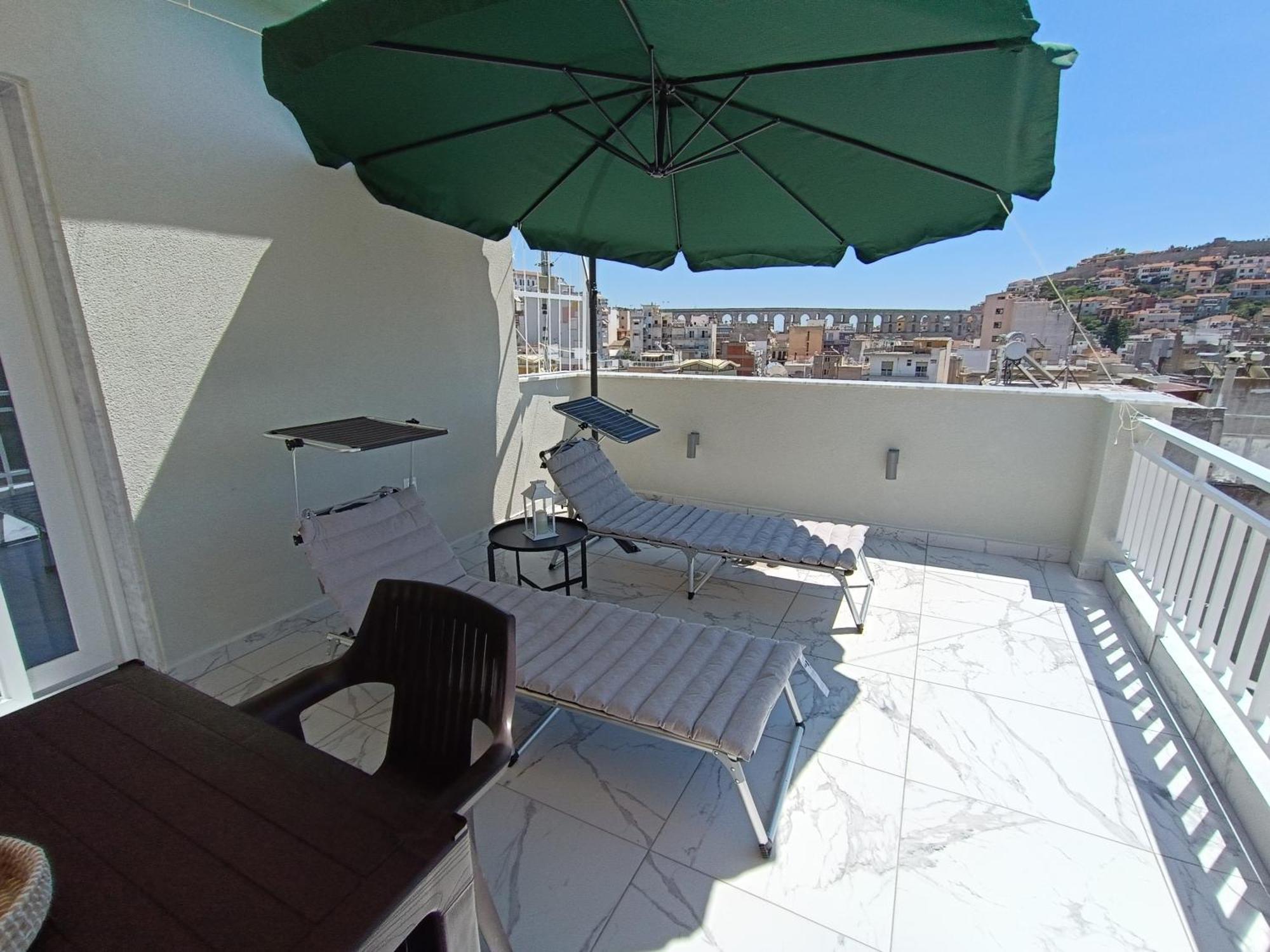 Vista Kavala Center Apartment ภายนอก รูปภาพ