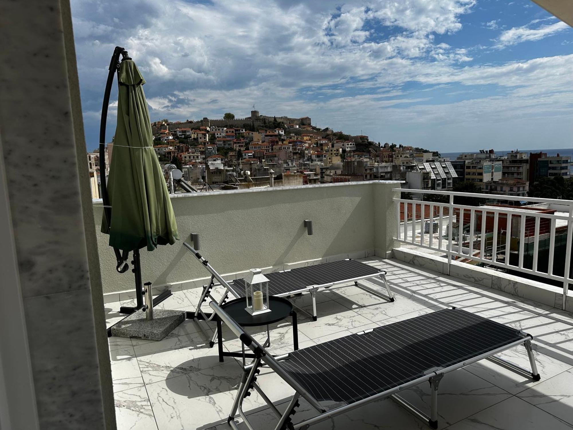 Vista Kavala Center Apartment ภายนอก รูปภาพ